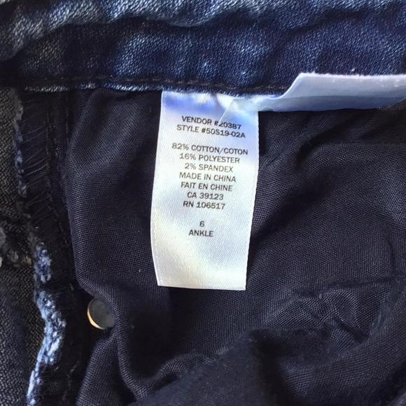 🔴𝗕𝗢𝗚𝗢🔴northern reflections ankle embroidered womens jeans - Picture 5 of 16